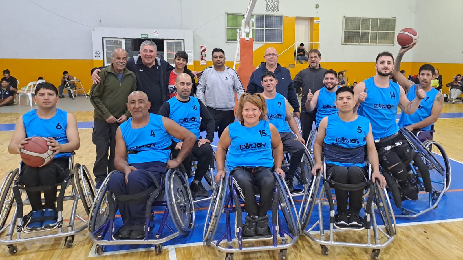 DIMOT GANÓ EL PRIMER TRIANGULAR DE BÁSQUET NACIONAL