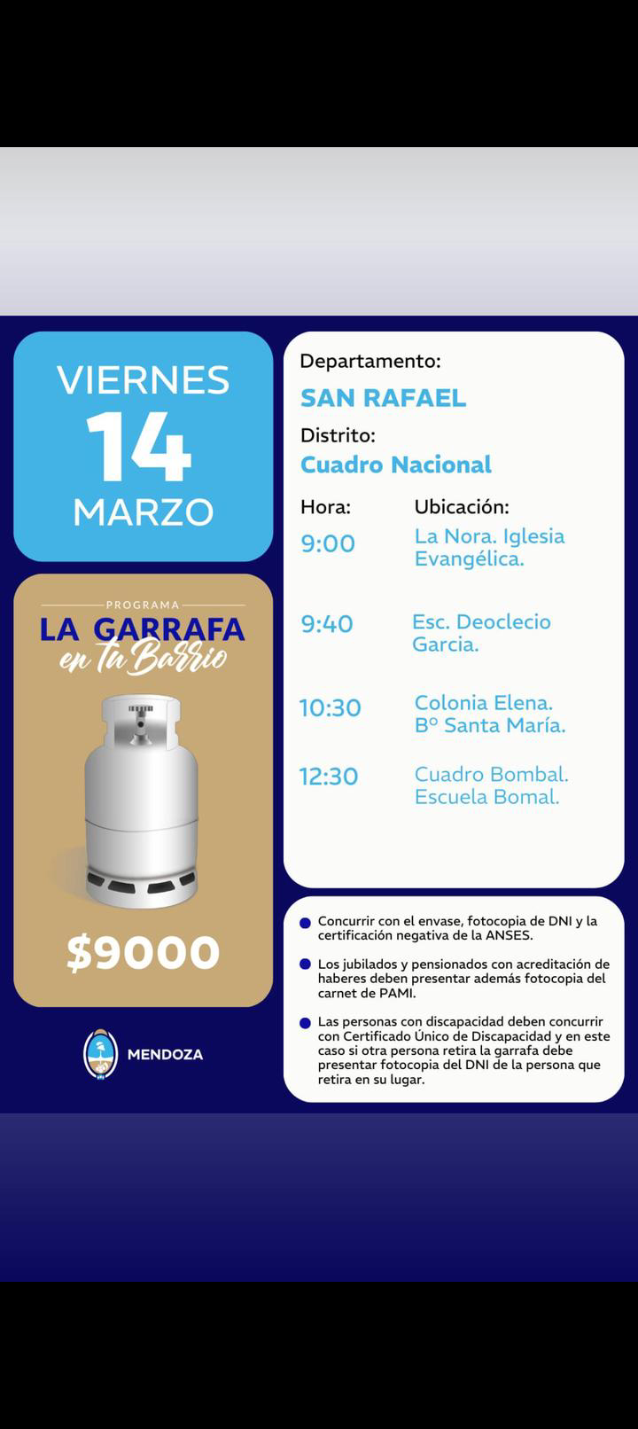 Garrafa en tu Barrio 11/03