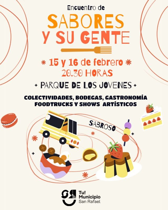 SABORES Y SU GENTE: EL GRAN FESTIVAL DE COLECTIVIDADES, GASTRONOMÍA Y MÚSICA YA TIENE GRILLA