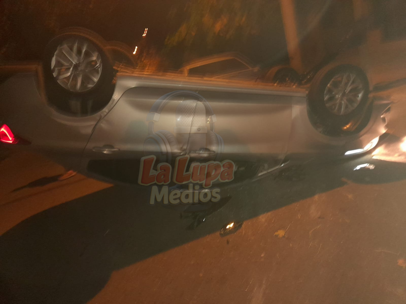 Policiales: Un Efectivo borracho protagonizó un vuelco en su automóvil 