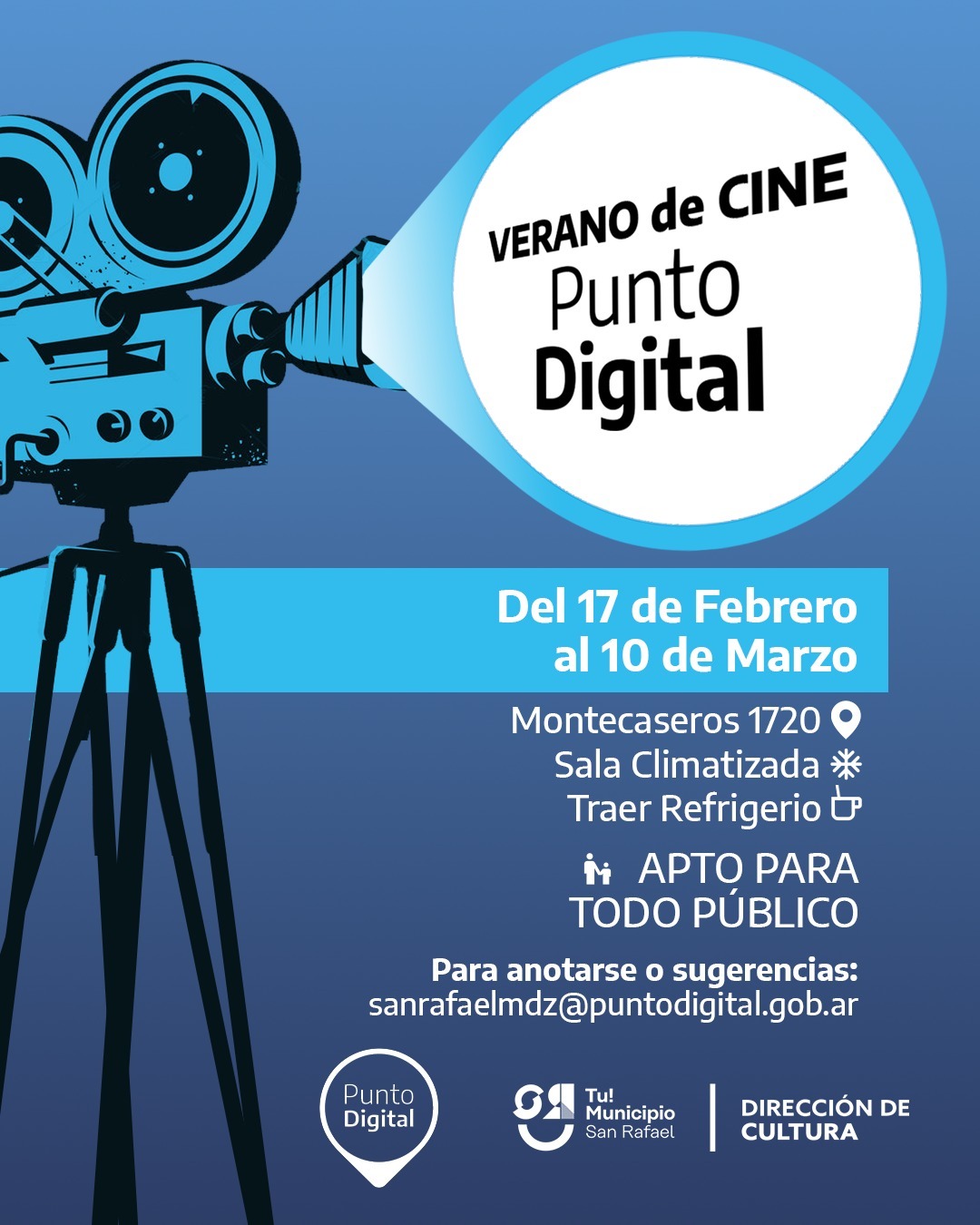 CICLO DE CINE PARA TODA LA FAMILIA EN EL PUNTO DIGITAL