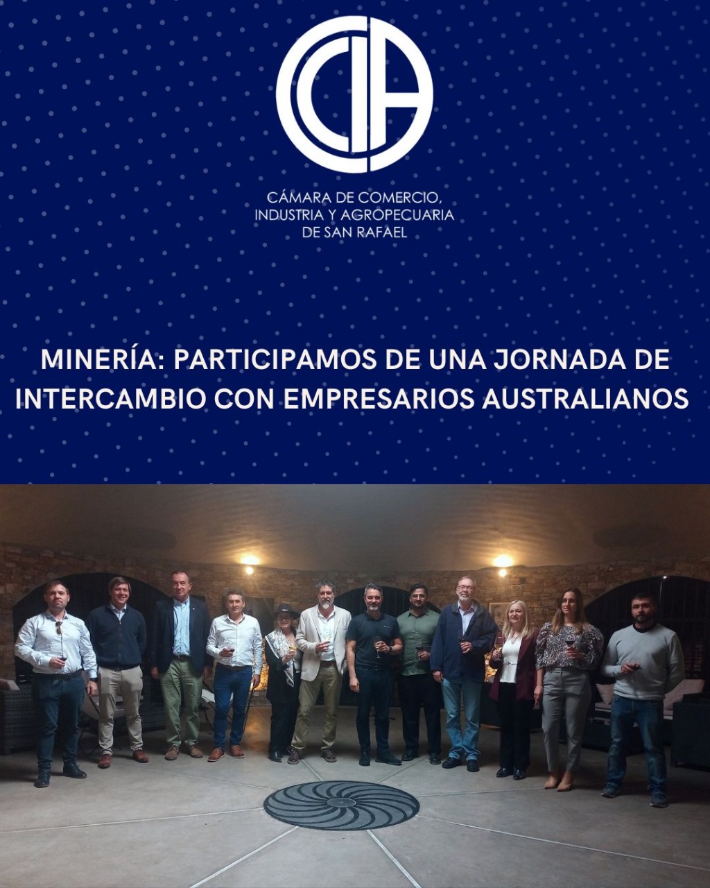 MINERÍA: PARTICIPAMOS DE UNA JORNADA DE INTERCAMBIO CON EMPRESARIOS AUSTRALIANOS