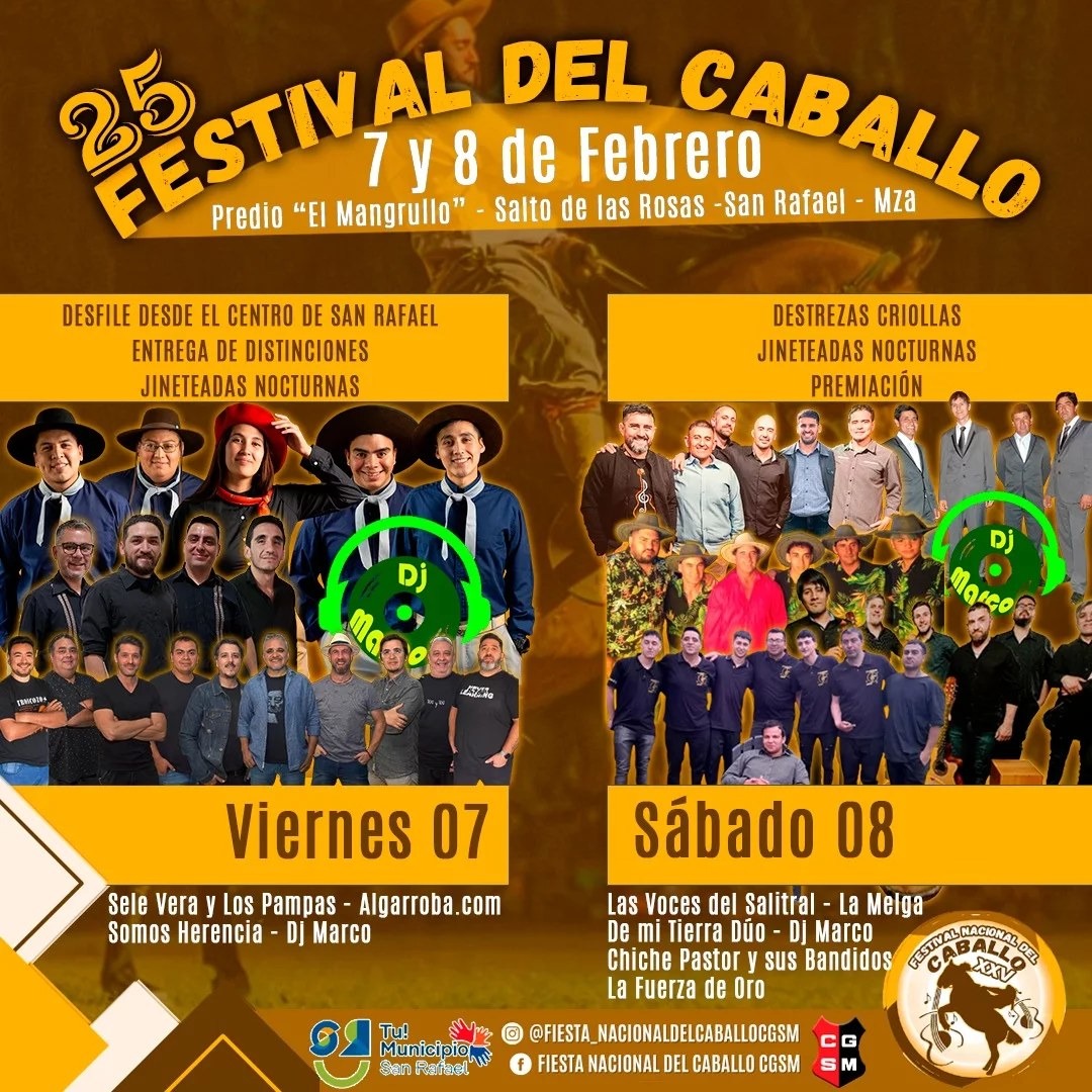 SE VIENE EL FESTIVAL DEL CABALLO